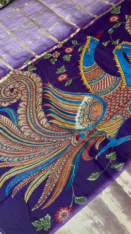 Pure modal silk saree