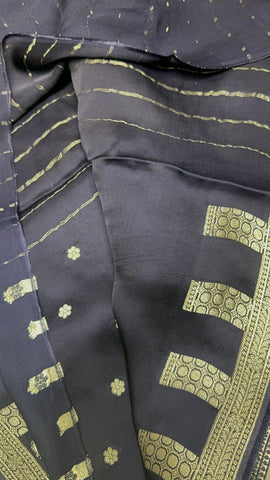 Premium crepe satin silk saree
