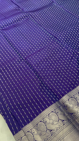 Half Mix Kanjeevaram Silk Saree