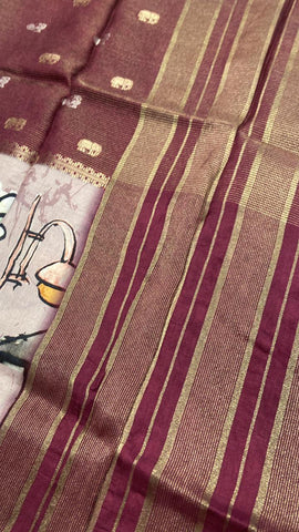 Premium Viscose Silk Saree💚