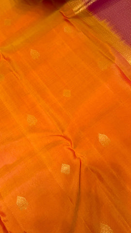 Half mix Kanjeevaram silk saree