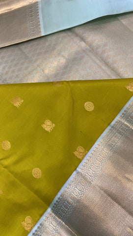 Pure zari handloom Kanjeevaram silk mark certified saree