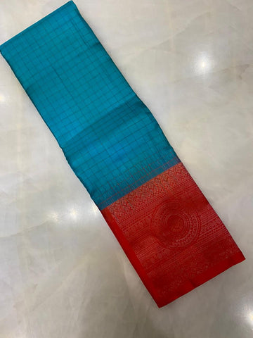 Pure Zari handloom Kanjeevaram silk mark certified saree