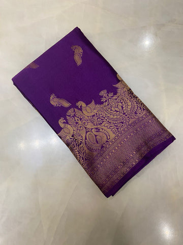 Pure mix Kanjeevaram silk saree