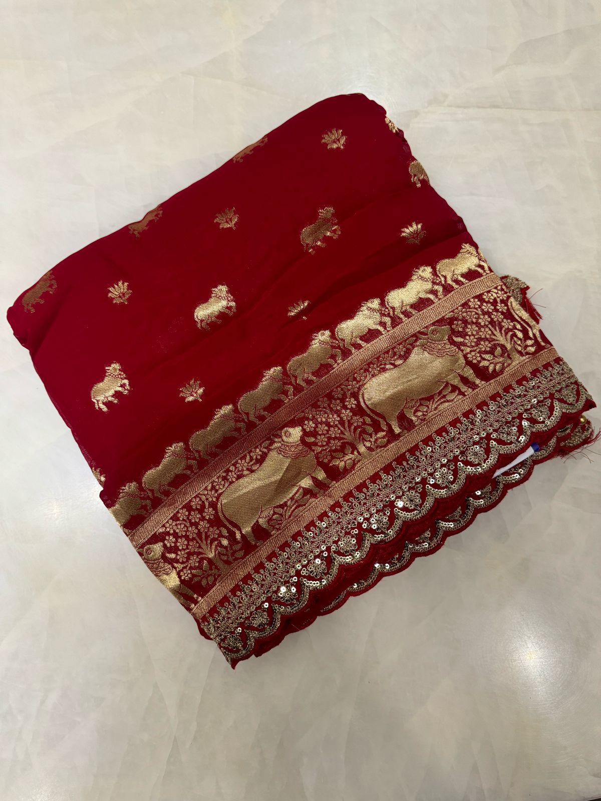 Premium organza saree