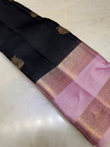 Pure Kanjeevaram silk mark certified saree