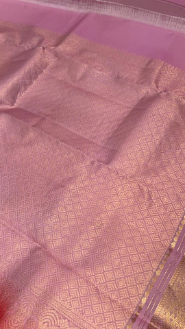 Pure Kanjeevaram silk mark certified saree