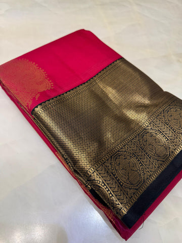 Pure Kanjeevaram silk mark certified saree