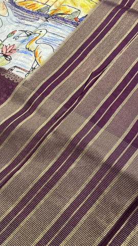 Premium Viscose Silk Saree