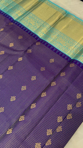 Pure Kanjeevaram silk mark certified saree