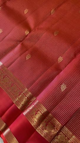 Half mix Kanjeevaram silk saree