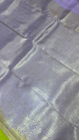 Pure Kanjeevaram silk mark certified saree