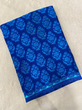 Semi crepe saree with stone work - Kanjeevaram Silk Mandir