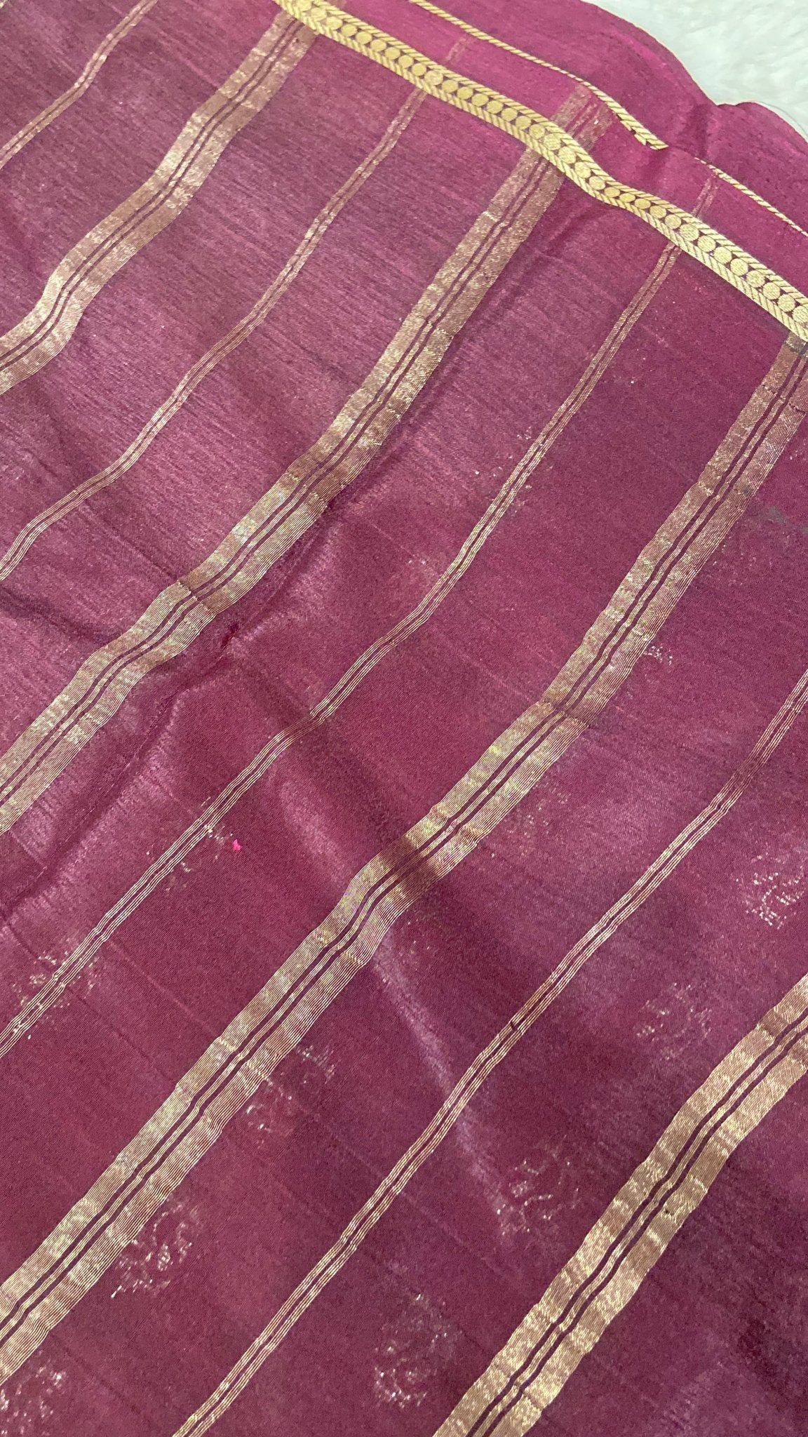 Semi Crepe Silk Saree - Kanjeevaram Silk Mandir