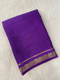 Semi Crepe Silk Saree - Kanjeevaram Silk Mandir