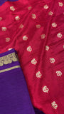 Semi Crepe Silk Saree - Kanjeevaram Silk Mandir