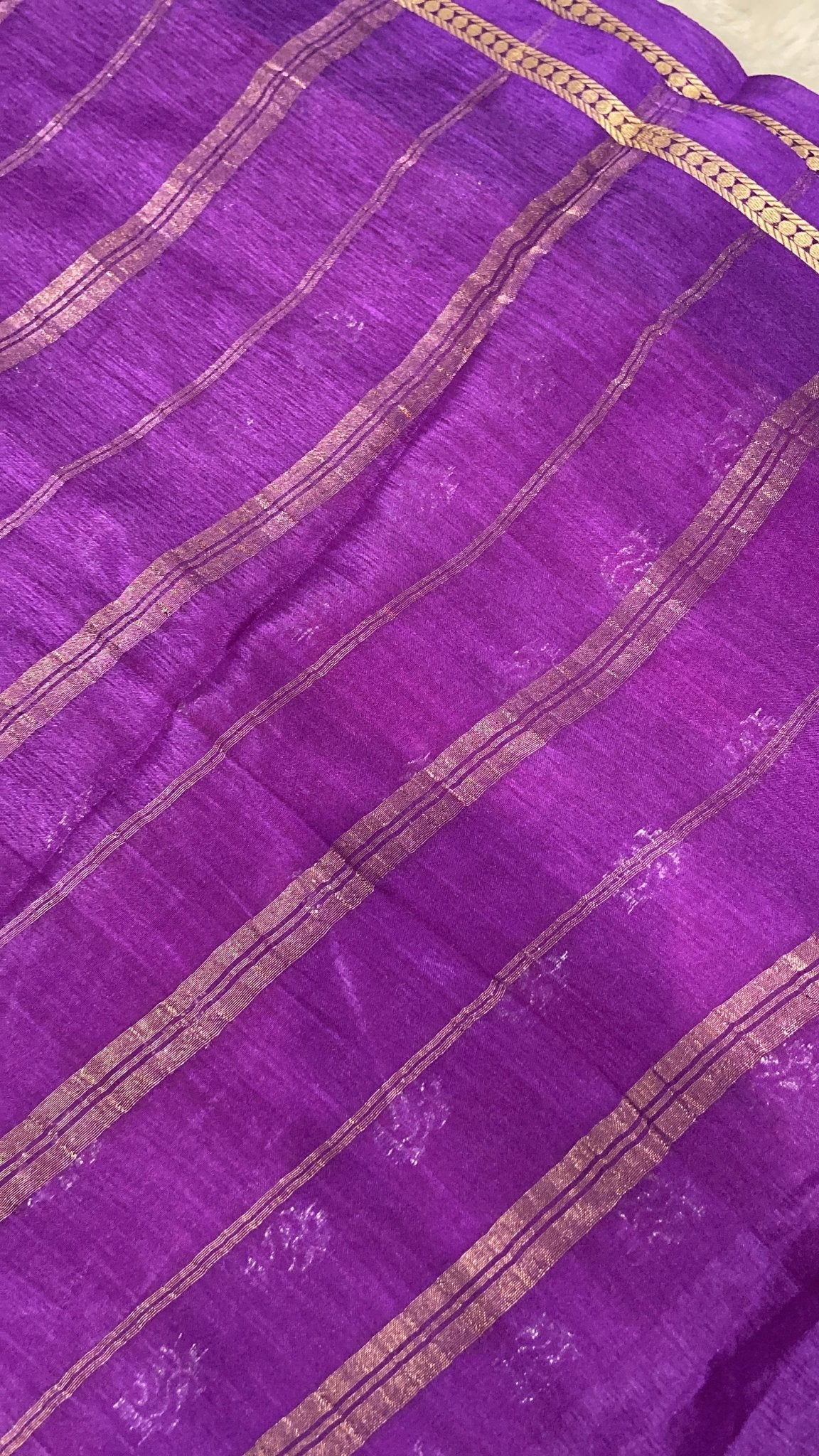 Semi Crepe Silk Saree - Kanjeevaram Silk Mandir