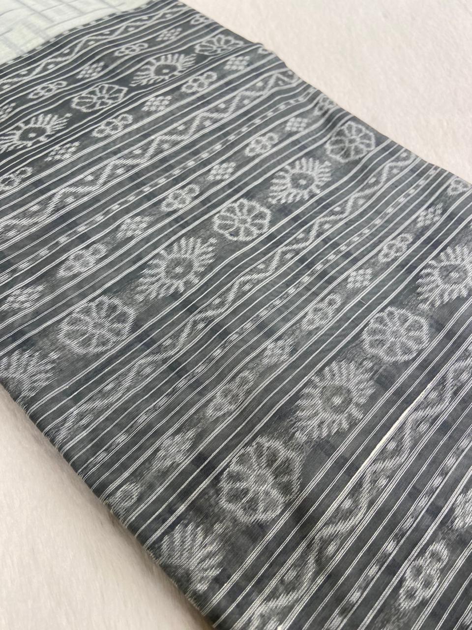 Semi Ikkath Silk Saree - Kanjeevaram Silk Mandir