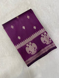Semi Kanchipuram Silk Saree - Kanjeevaram Silk Mandir