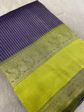 Semi Kanchipuram Silk Saree - Kanjeevaram Silk Mandir