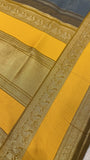 Semi Kanchipuram Silk Saree🌌 - Kanjeevaram Silk Mandir