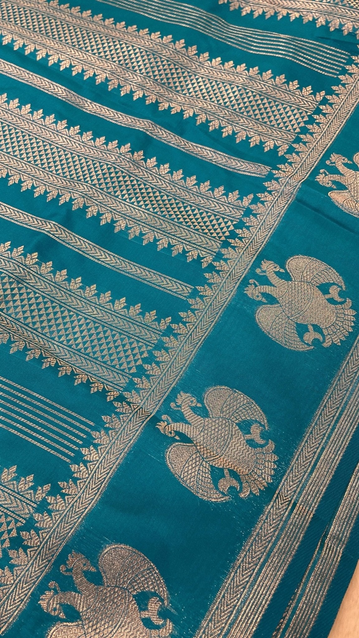 Semi Kanchipuram Silk Saree - Kanjeevaram Silk Mandir