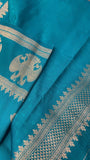Semi Kanchipuram Silk Saree - Kanjeevaram Silk Mandir