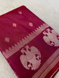 Semi Kanchipuram Silk Saree - Kanjeevaram Silk Mandir