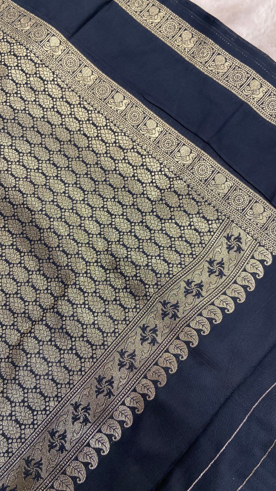 Semi Kanchipuram Silk Saree - Kanjeevaram Silk Mandir
