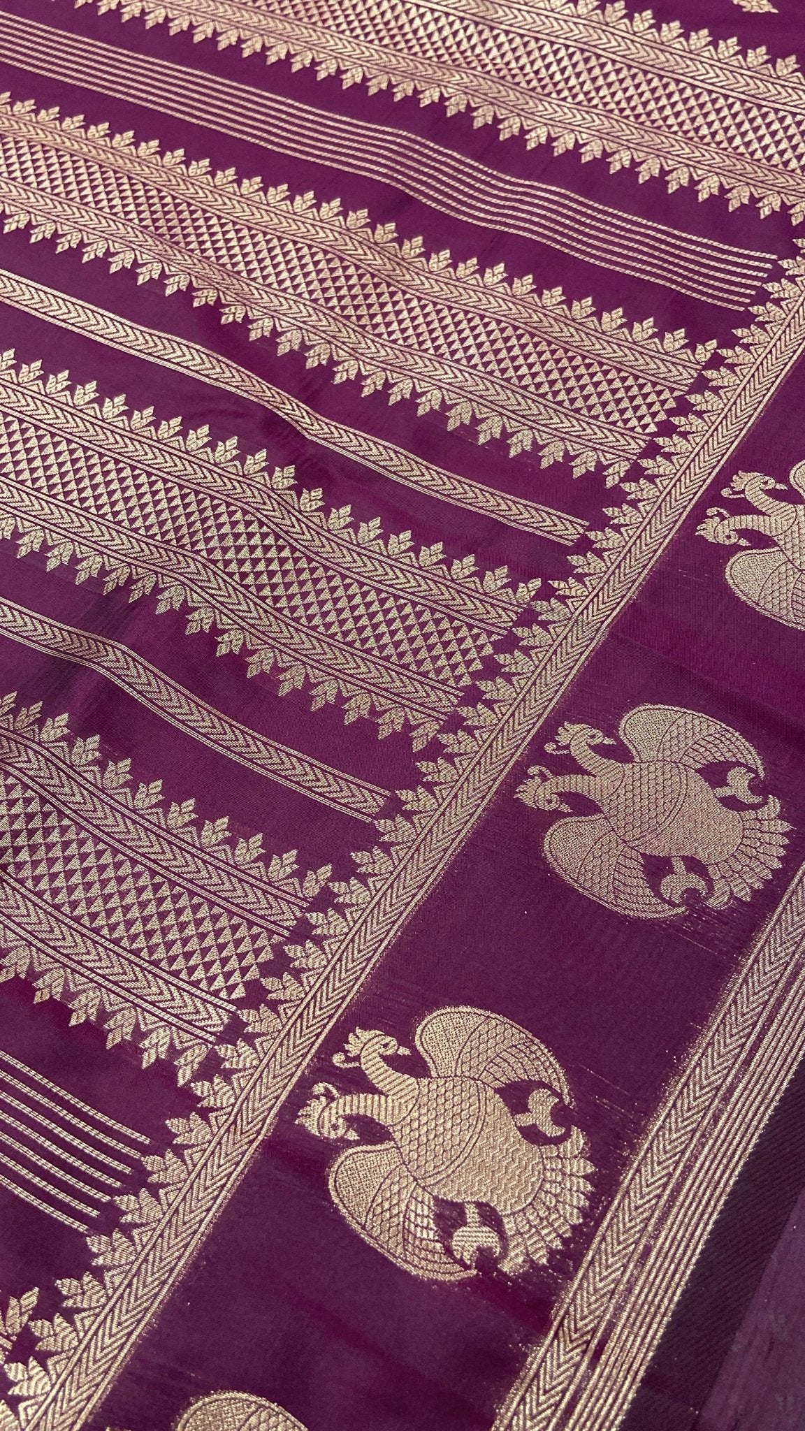 Semi Kanchipuram Silk Saree - Kanjeevaram Silk Mandir