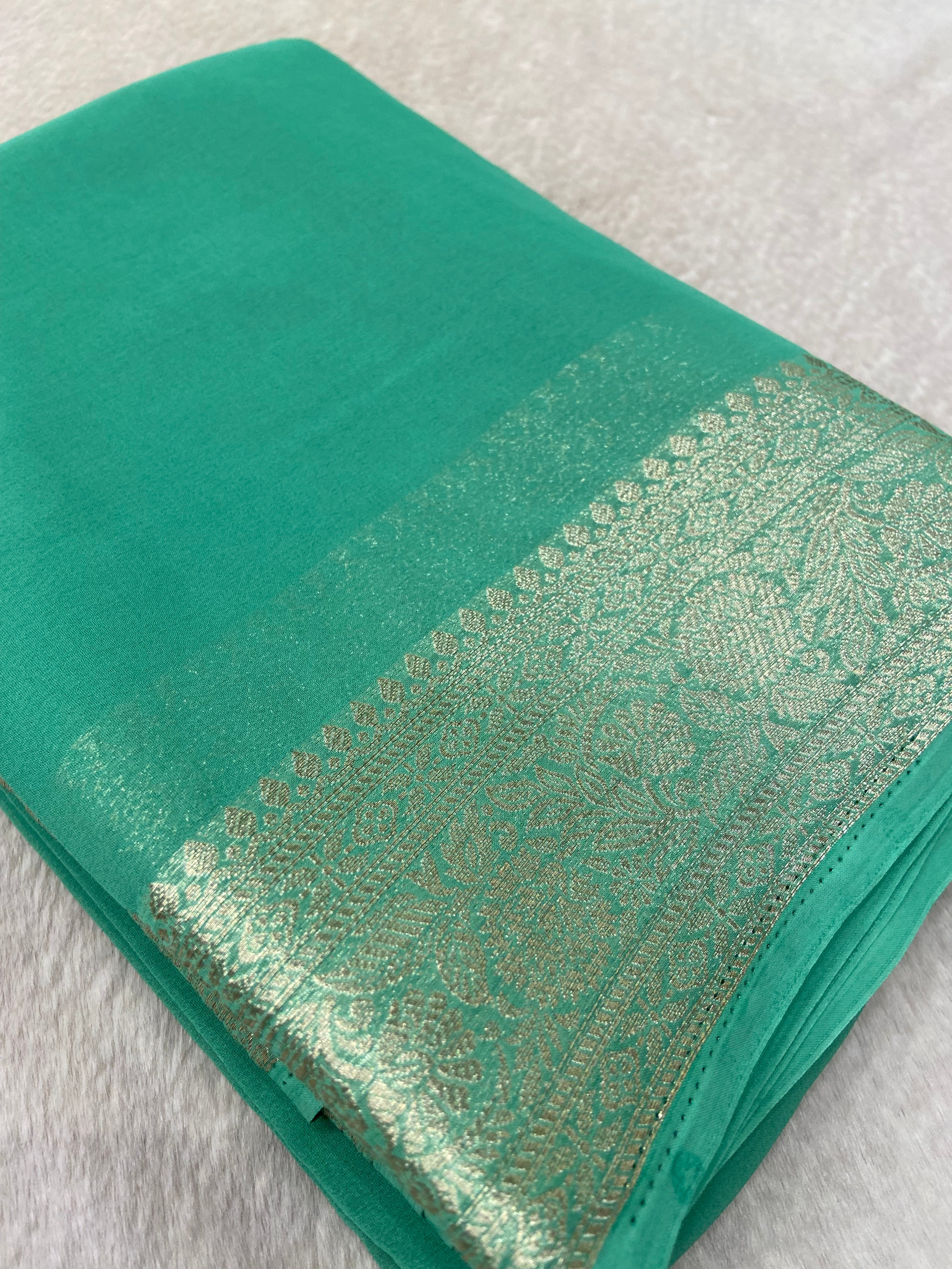 Semi Mysore Silk Saree - Kanjeevaram Silk Mandir