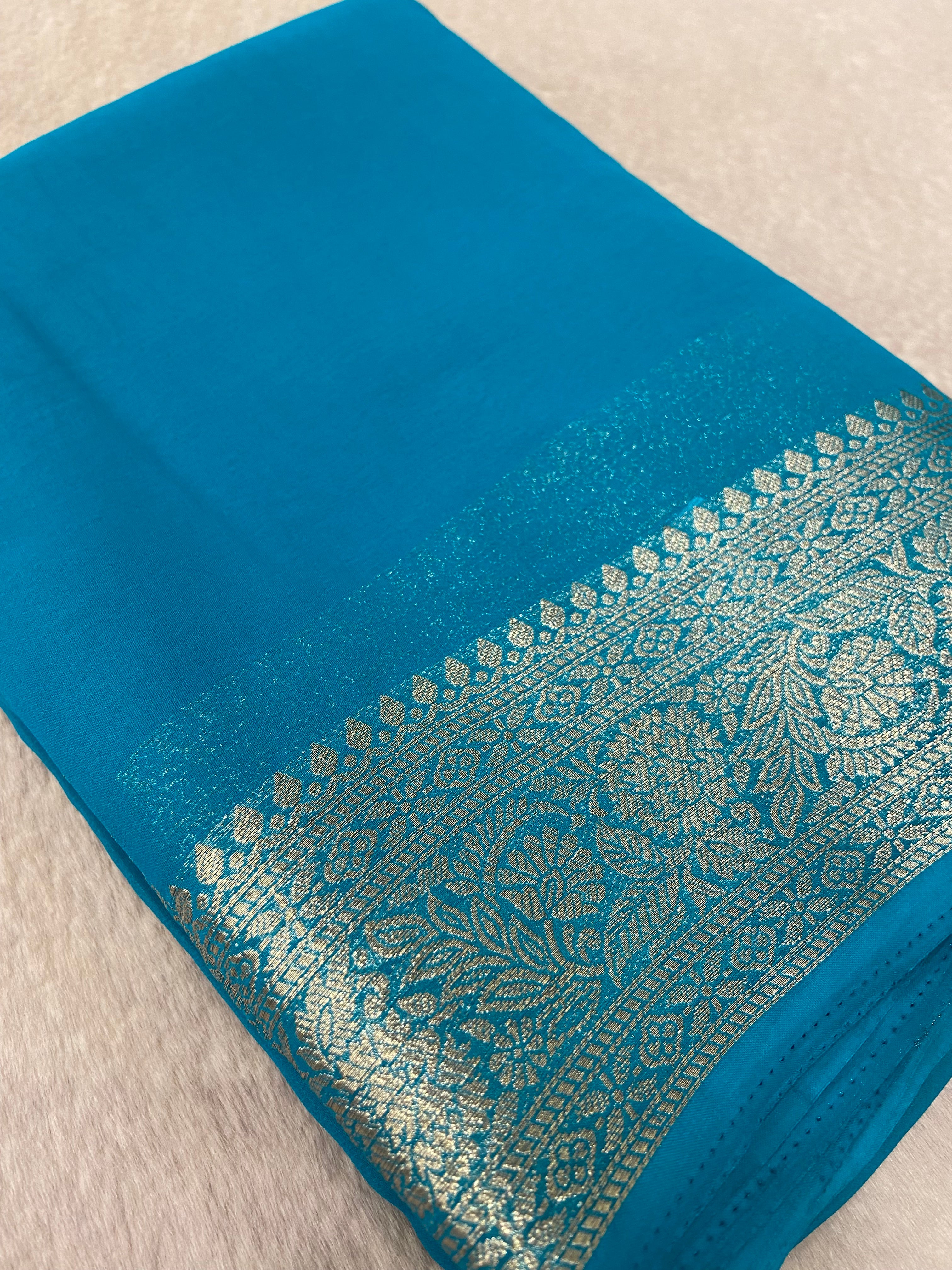 Semi Mysore Silk Saree - Kanjeevaram Silk Mandir