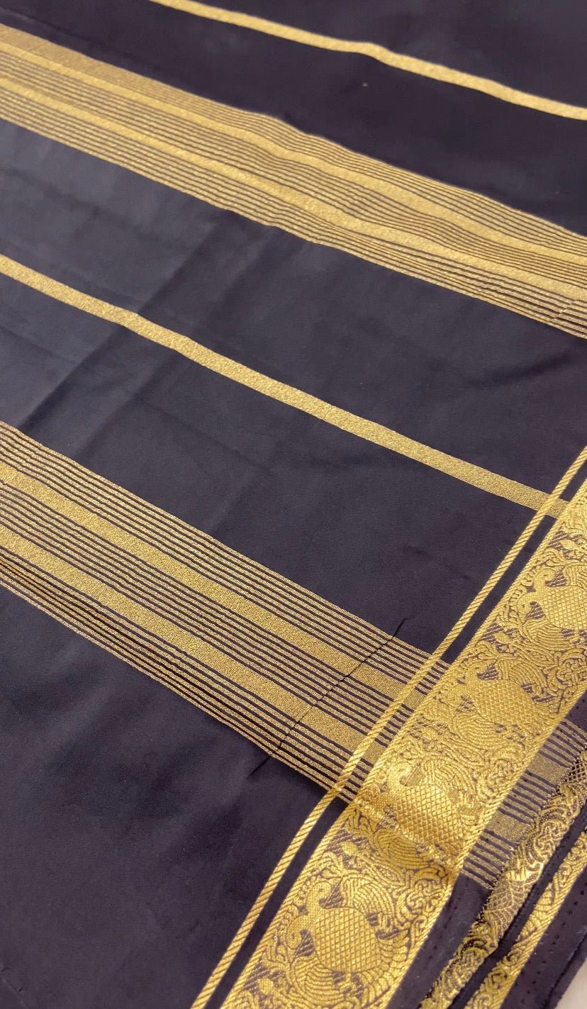 Semi Mysore Silk Saree - Kanjeevaram Silk Mandir