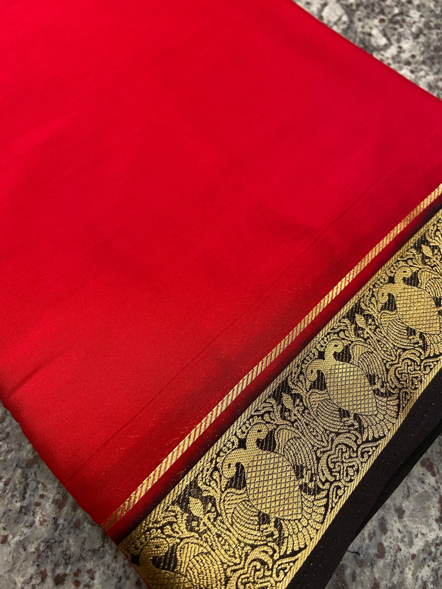 Semi Mysore Silk Saree - Kanjeevaram Silk Mandir