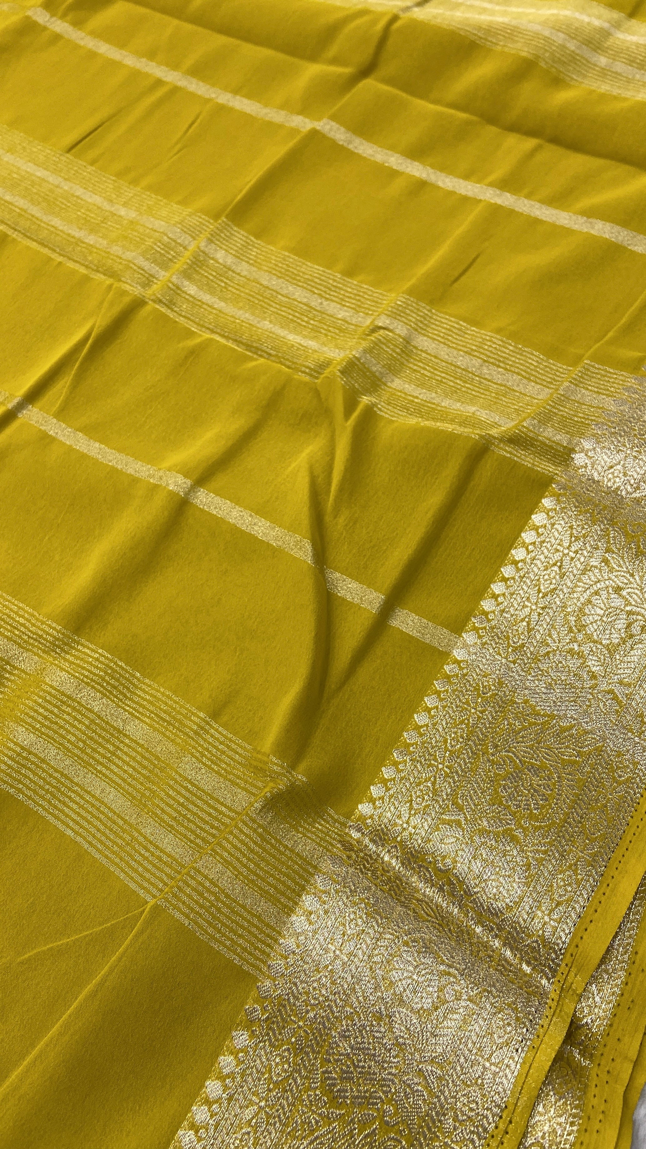 Semi Mysore Silk Saree - Kanjeevaram Silk Mandir