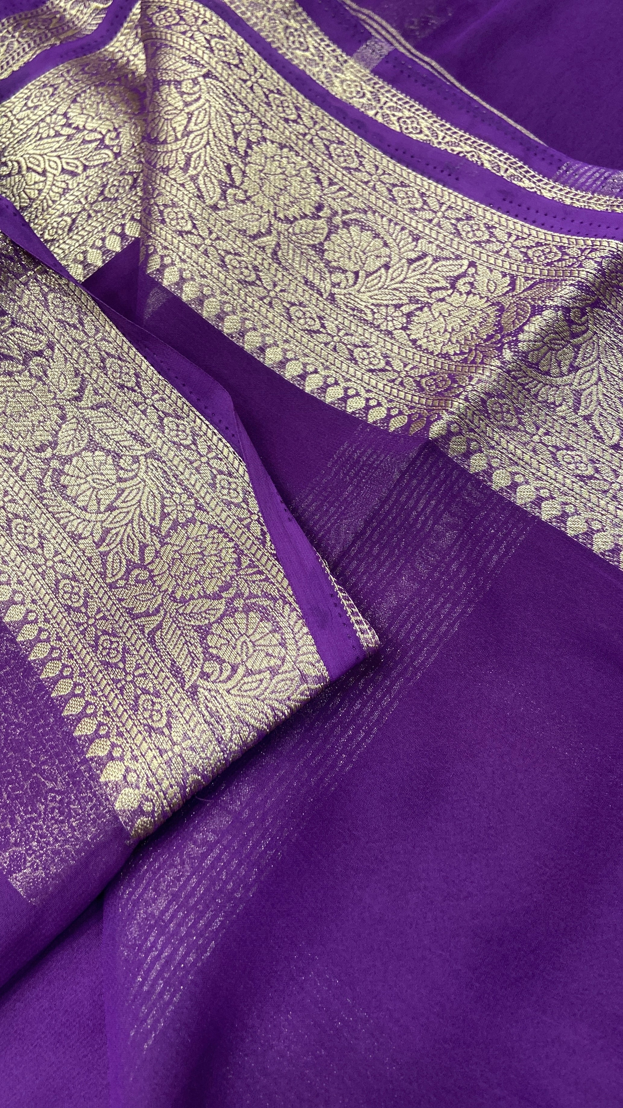 Semi Mysore Silk Saree - Kanjeevaram Silk Mandir