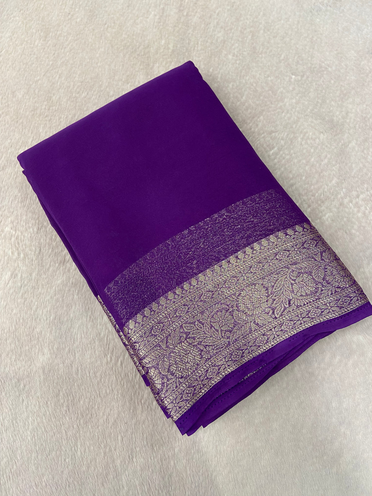 Semi Mysore Silk Saree - Kanjeevaram Silk Mandir