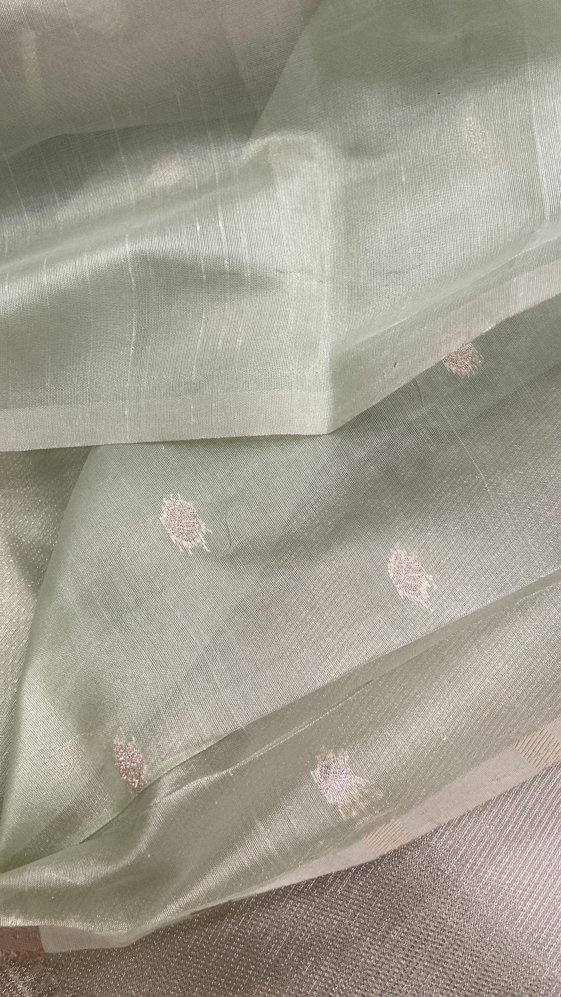 Semi Tissue Kanjeevaram Silk Saree 💚 - Kanjeevaram Silk Mandir