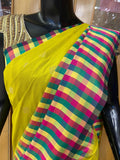 Semi Vintage Kanchipuram Silk Saree - Kanjeevaram Silk Mandir
