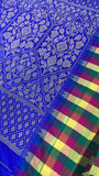 Semi Vintage Kanchipuram Silk Saree - Kanjeevaram Silk Mandir