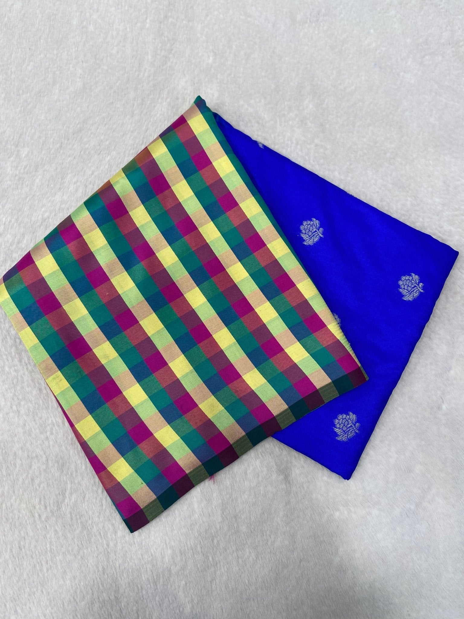 Semi Vintage Kanchipuram Silk Saree - Kanjeevaram Silk Mandir