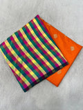 Semi Vintage Kanchipuram Silk Saree - Kanjeevaram Silk Mandir