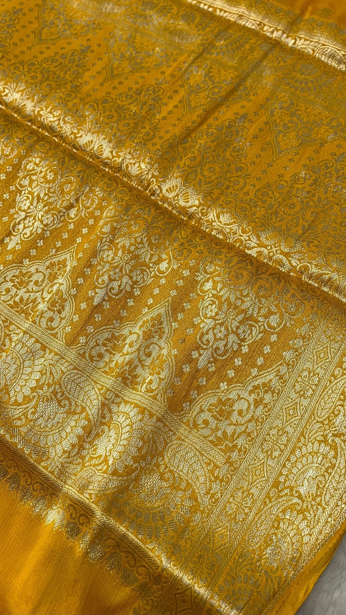 Soft Georgette Saree - Kanjeevaram Silk Mandir