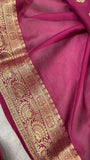Soft Georgette Saree - Kanjeevaram Silk Mandir