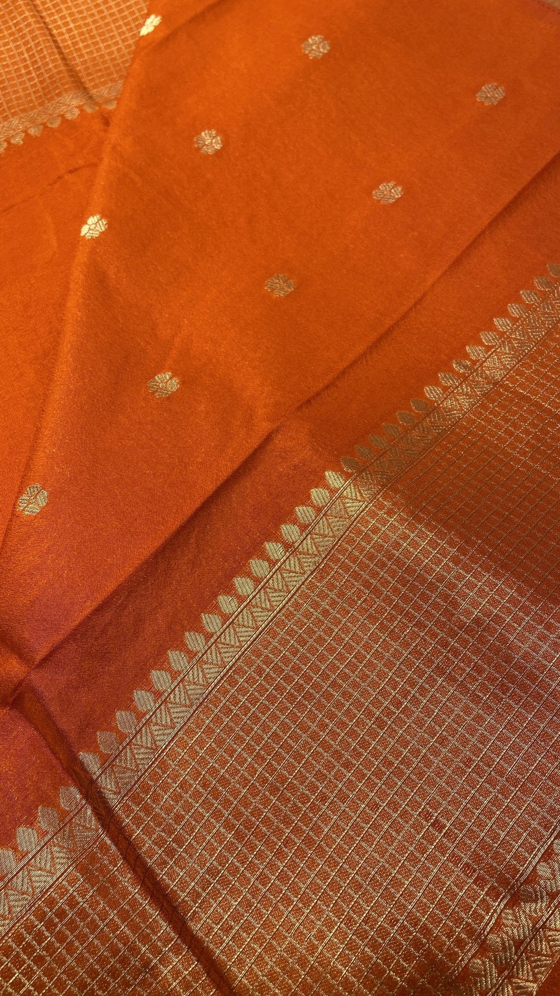 Soft Georgette Saree - Kanjeevaram Silk Mandir