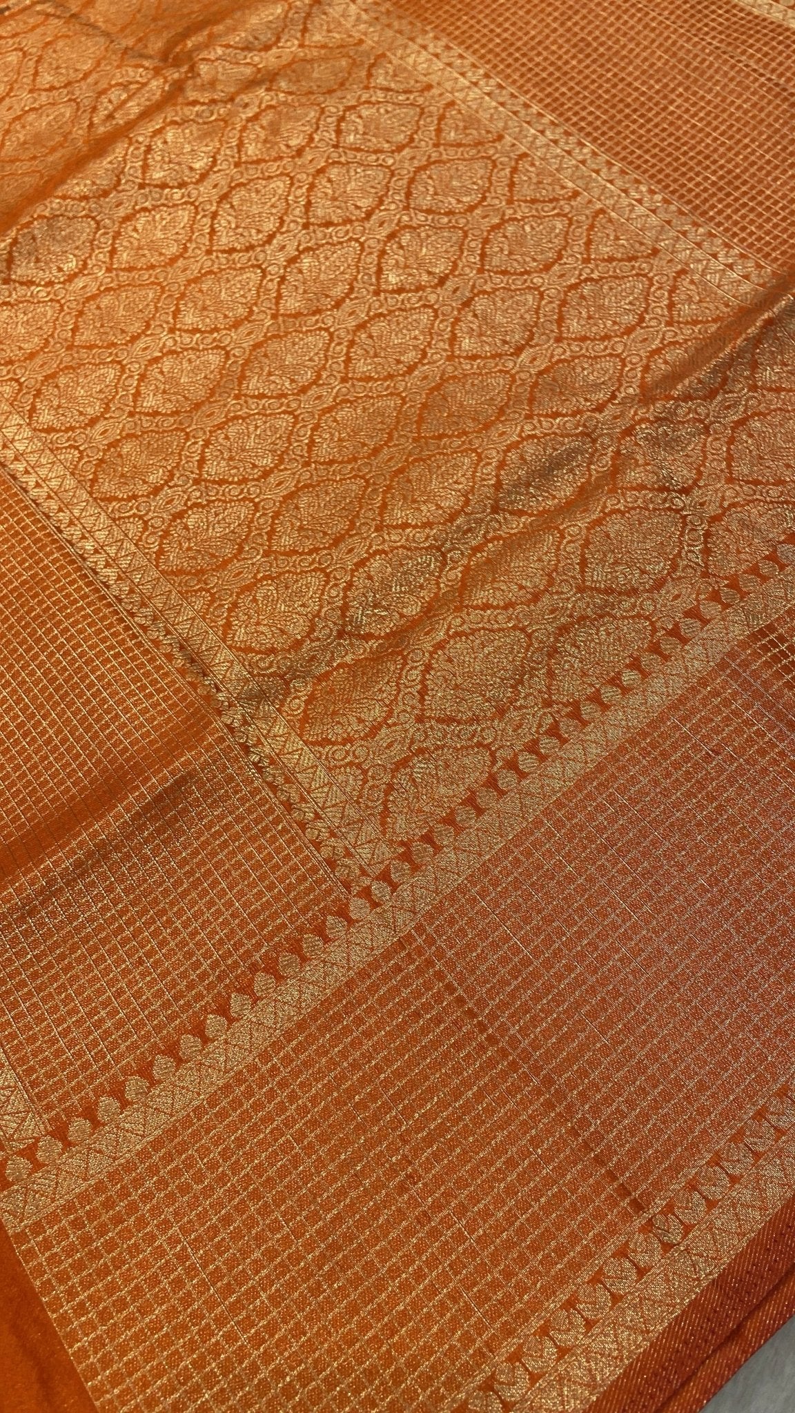 Soft Georgette Saree - Kanjeevaram Silk Mandir