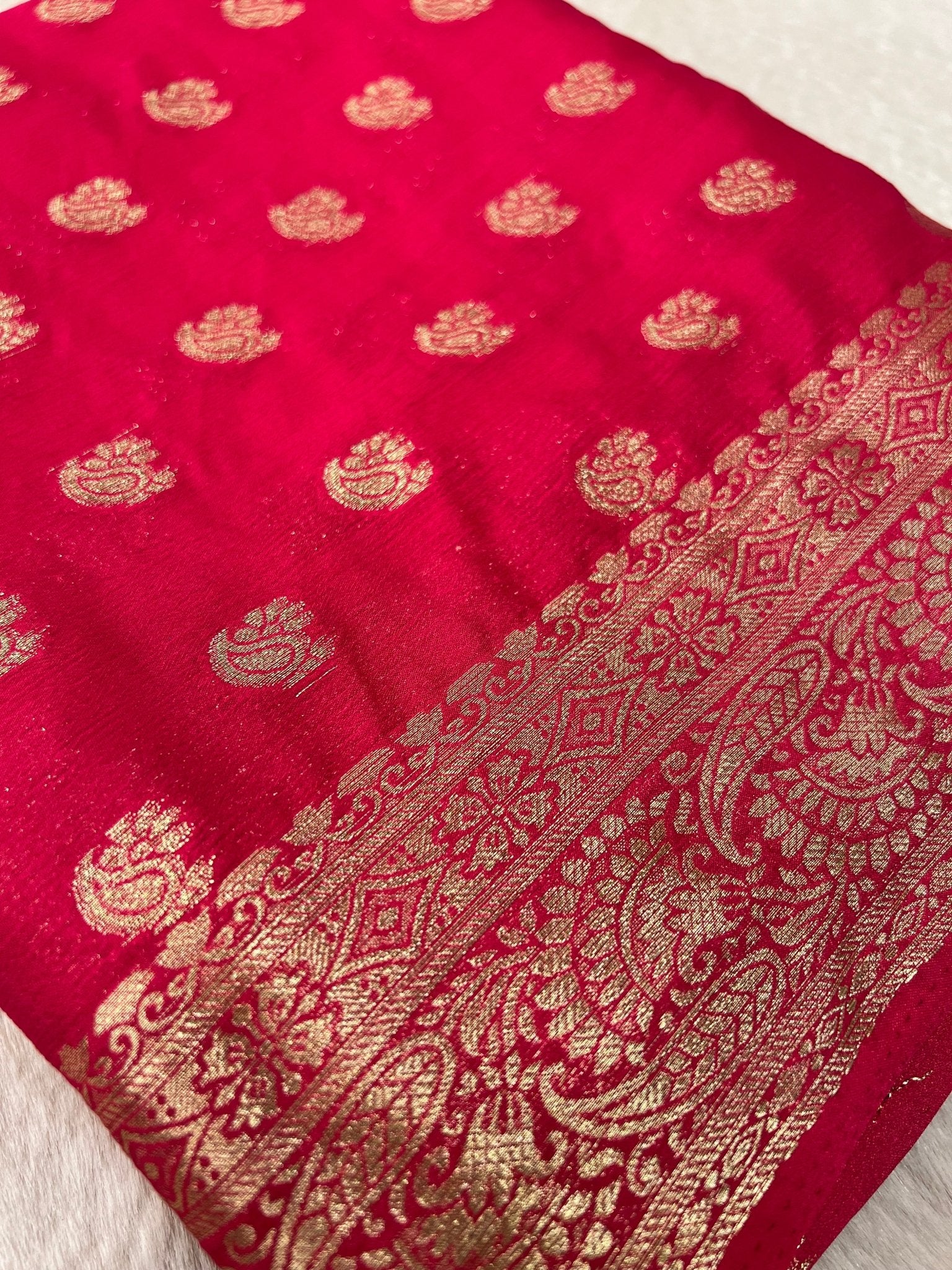 Soft Georgette Saree💗 - Kanjeevaram Silk Mandir