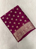 Soft Georgette Saree - Kanjeevaram Silk Mandir