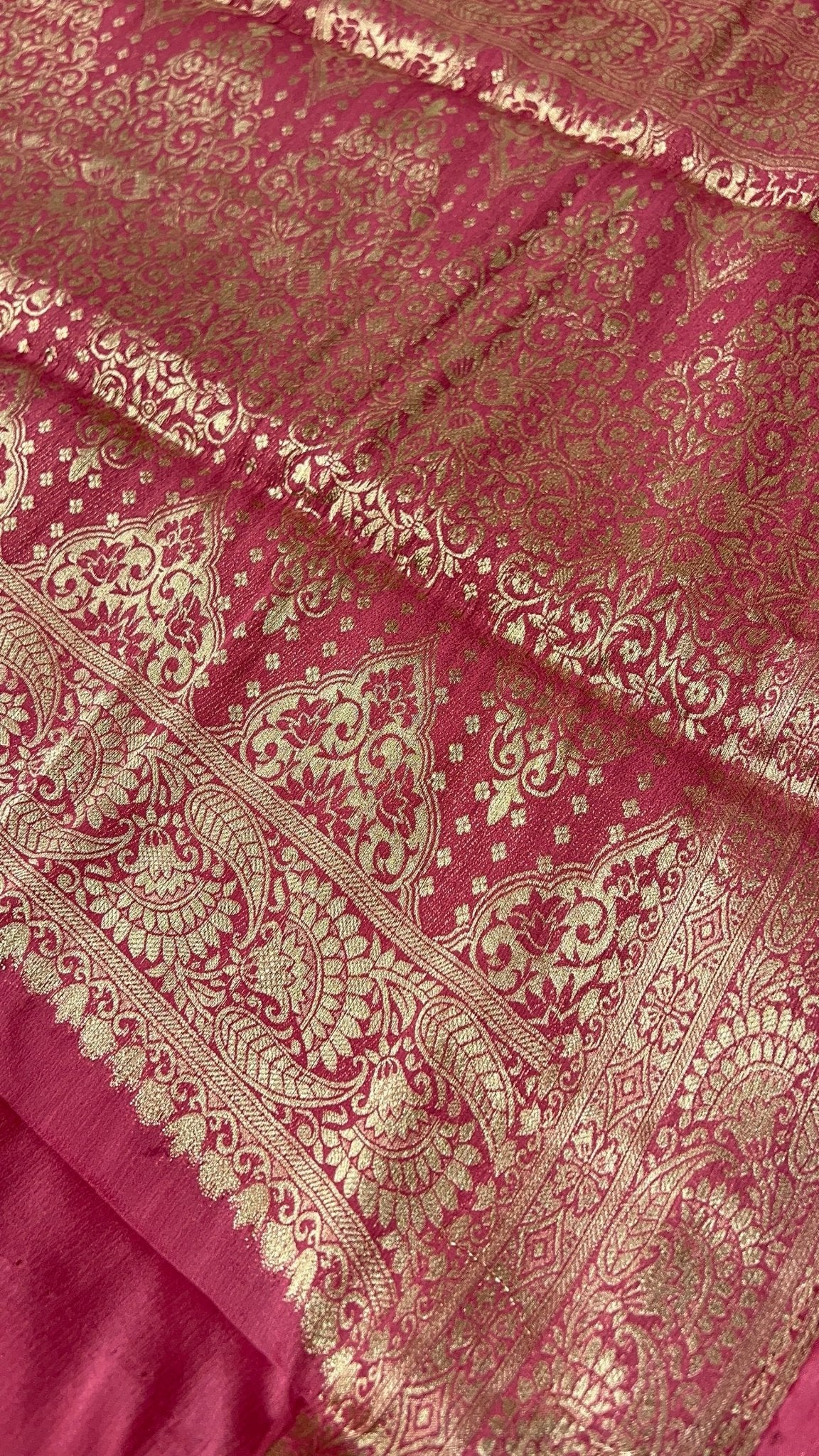 Soft Georgette Saree - Kanjeevaram Silk Mandir