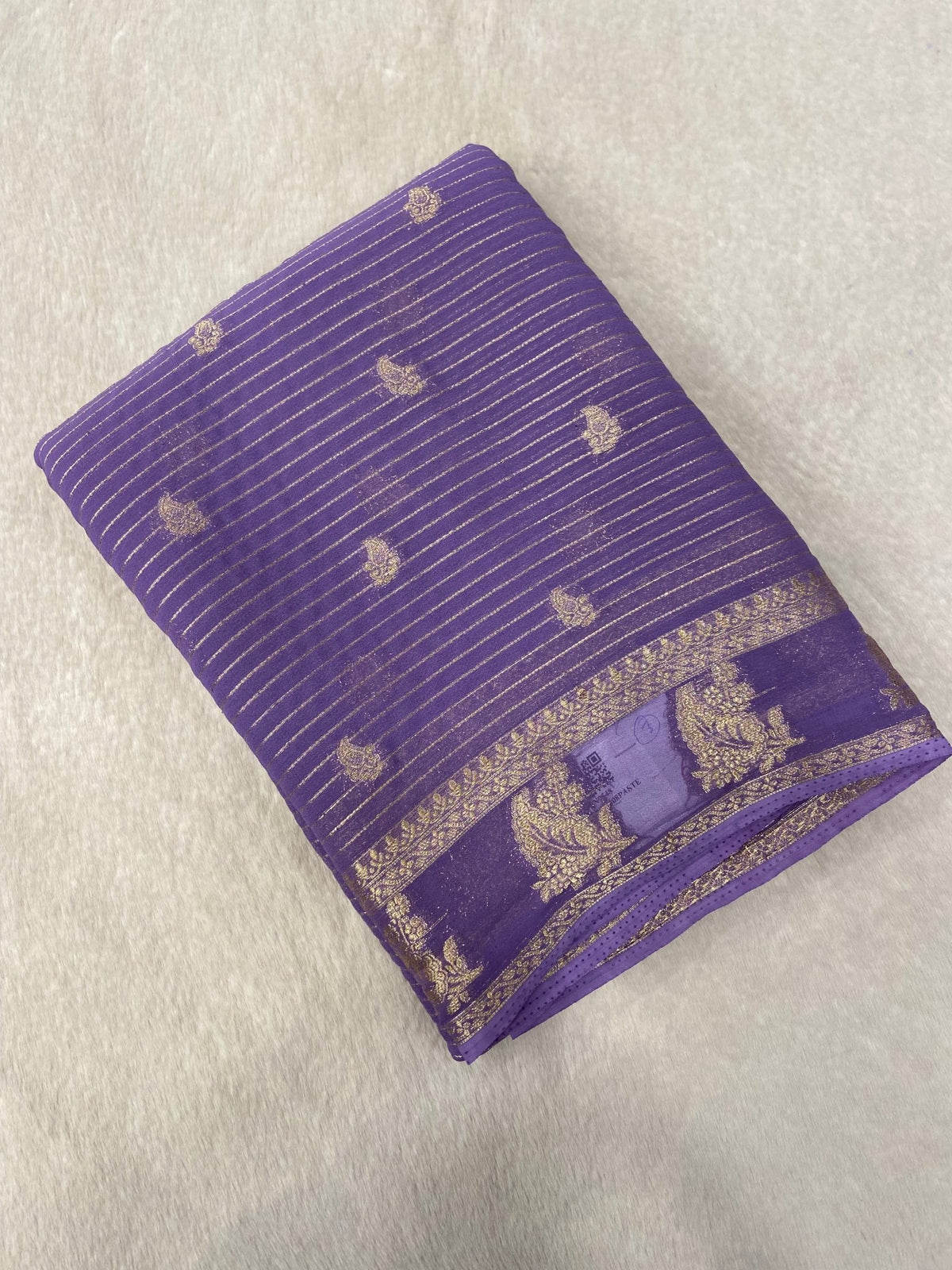 Soft Georgette Saree - Kanjeevaram Silk Mandir